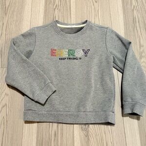 Balabala “ENERGY” Crewneck Sweater Size 6/7